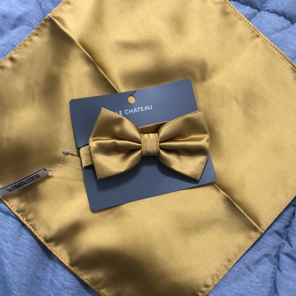 Pocket square + bow tie - Picture 3 of 3